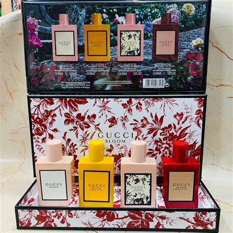 gucci perfume set bloom|Gucci Bloom set sale.